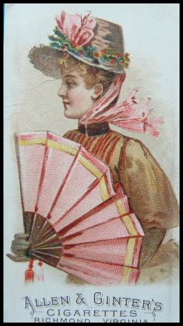 41 Pink fan with yellow strap
